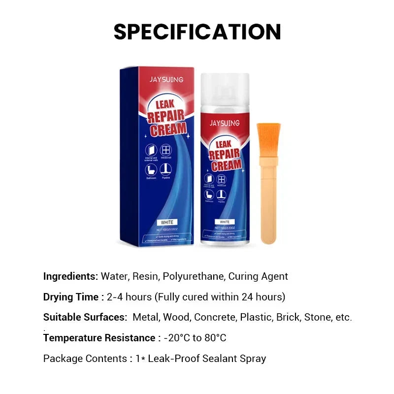 🔥 BUY 1 GET 1 FREE – Zenith Cart Leak Repair Cream | Waterproof Sealant | Flexible, Quick & Easy Leak Repair