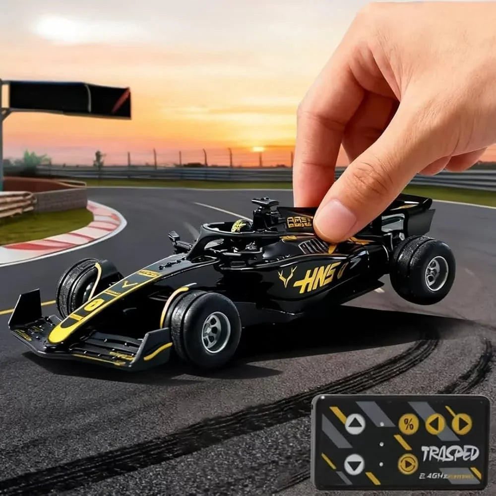 🏎️ F1 Mini RC Racing Car | 2.4GHz Remote Control | LED Lights