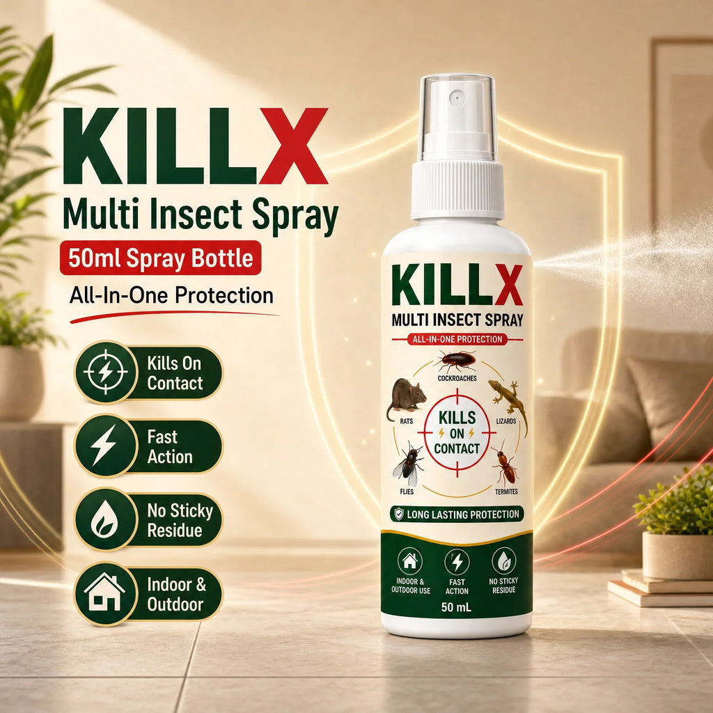 🚨 BUY 1 GET 2 FREE – KILLX Multi-Insect Spray | Powerful Pest Control for Home | Fast & Easy Pest Protection | Zenith Cart