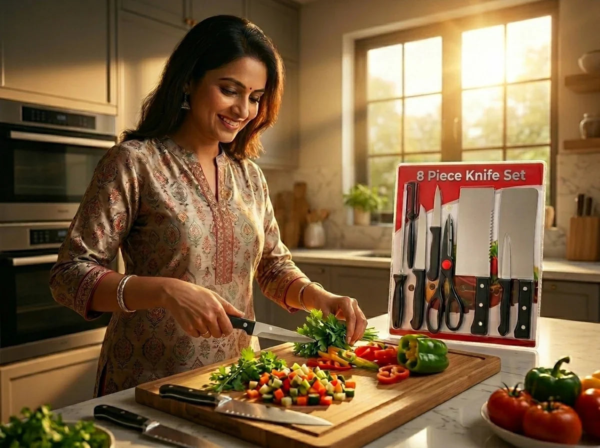 All-in-One 8-Piece Kitchen Knife Set | Chef's Choice